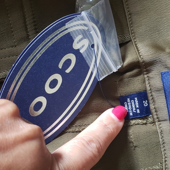 Plus Size Satin Cargo Pants - Picture 2 of 12